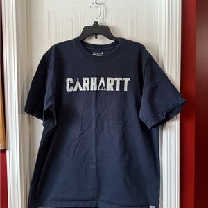 Carhartt Dark Blue Relaxed Fit Tee